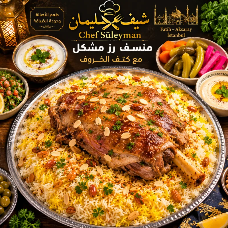 منسف كتف خروف